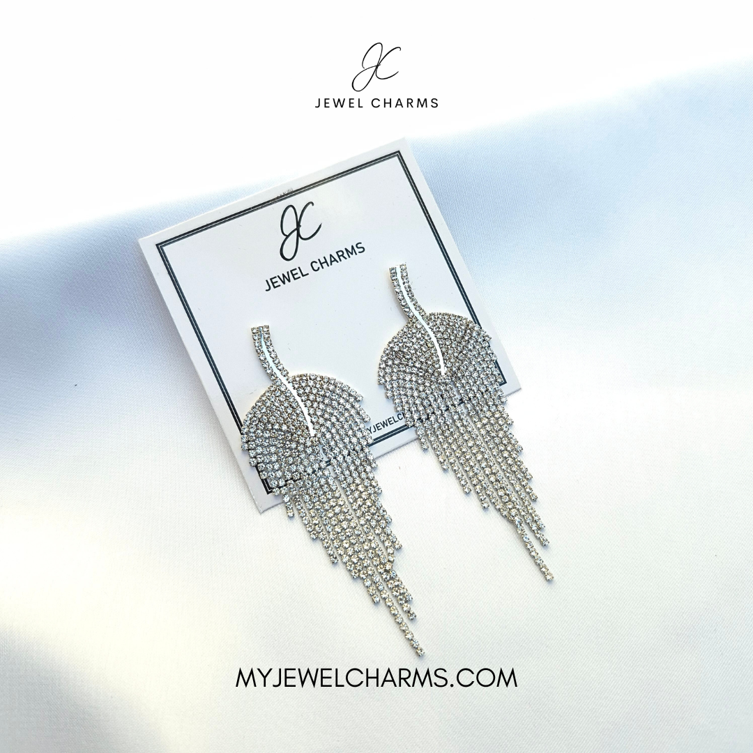 Silver Blizzard Cone Dangles