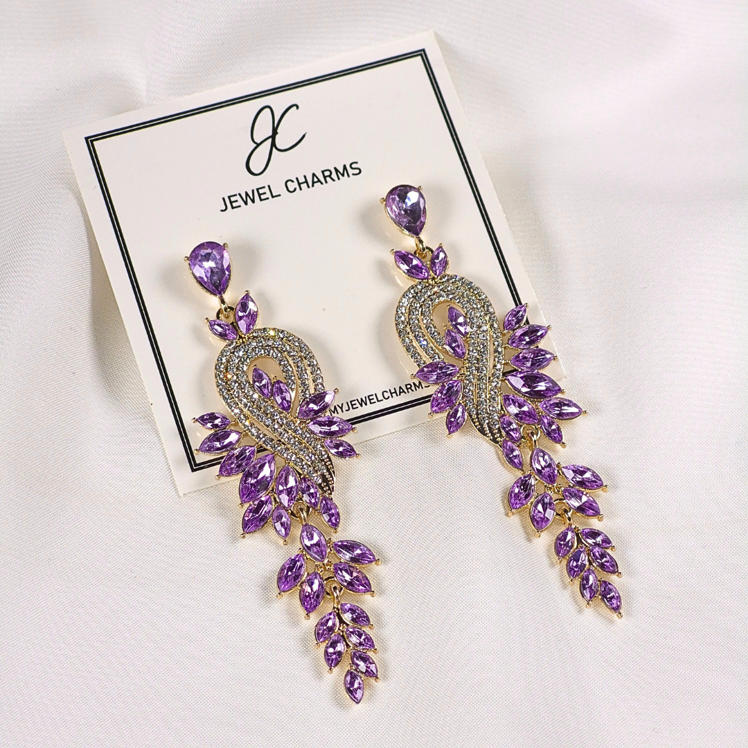 Jc 278 Lilac/Light Purple Heritage Dangles