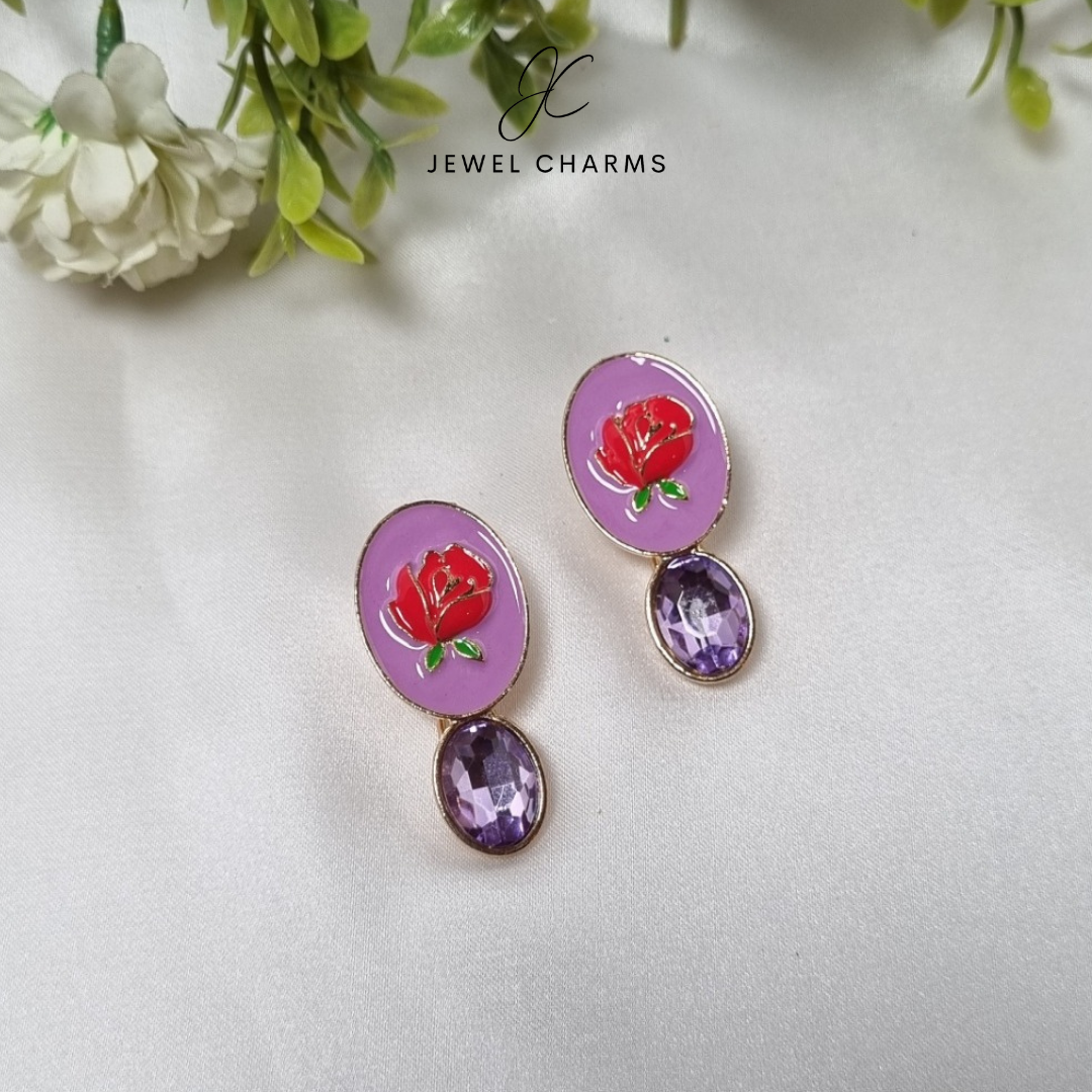 Lilac crystal garden JCEC 161