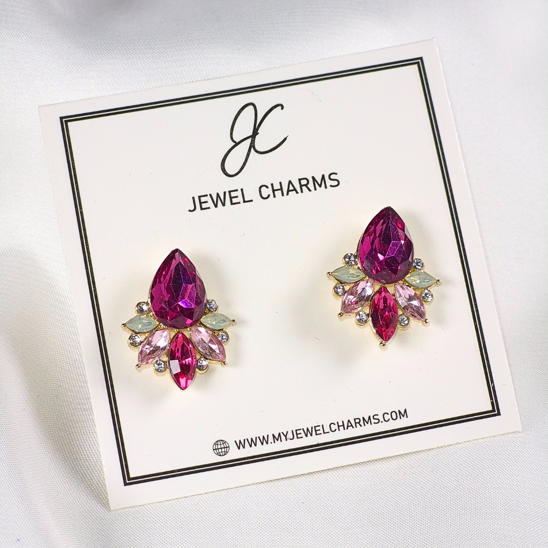 Jc 271 Pink Cute Studs Earrings