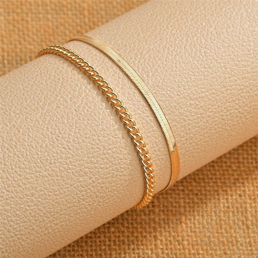 Jcec 346 2 chain bracelet