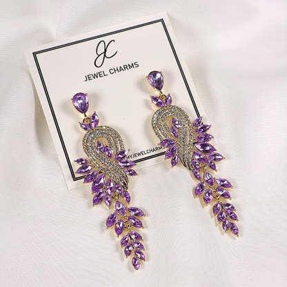 Jc 278 Lilac/Light Purple Heritage Dangles