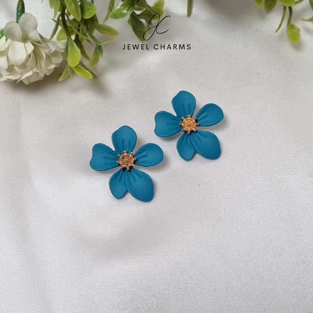 Blue flowers