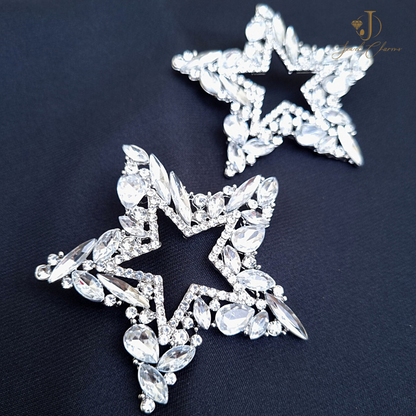 Starry giganges Earrings Crystal