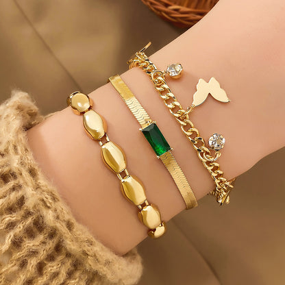 Jcec 334 3 pieces chain bracelet