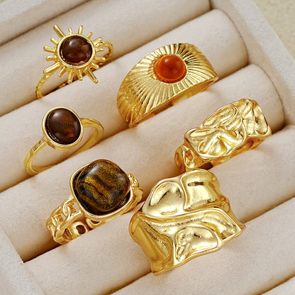 Jcec 333 6 pieces ring pack