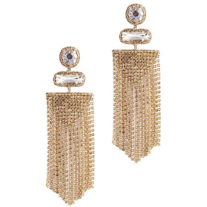 Gurnani Style Dangles Champagne