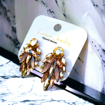 JC04 - Angel's Wing Champagne Pink - Jewel Charms
