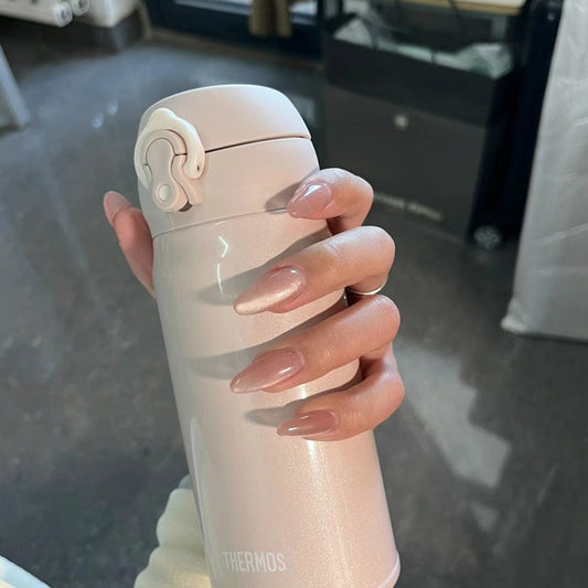 JC107  Cat-Eye Medium Length – 24 Nails Pack with Free Nail Kit