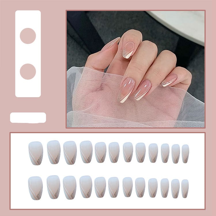 Jc70 Nails 24 pieces with free Nail Kit