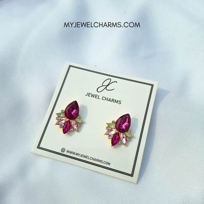 Jc 271 Pink Cute Studs Earrings