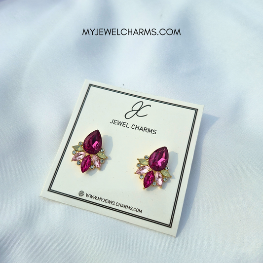 Jc 271 Pink Cute Studs Earrings