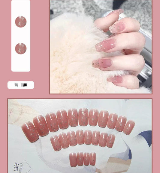 Jc780 Nail set 24 Nails with free Nails kit