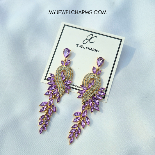 Jc 278 Lilac/Light Purple Heritage Dangles