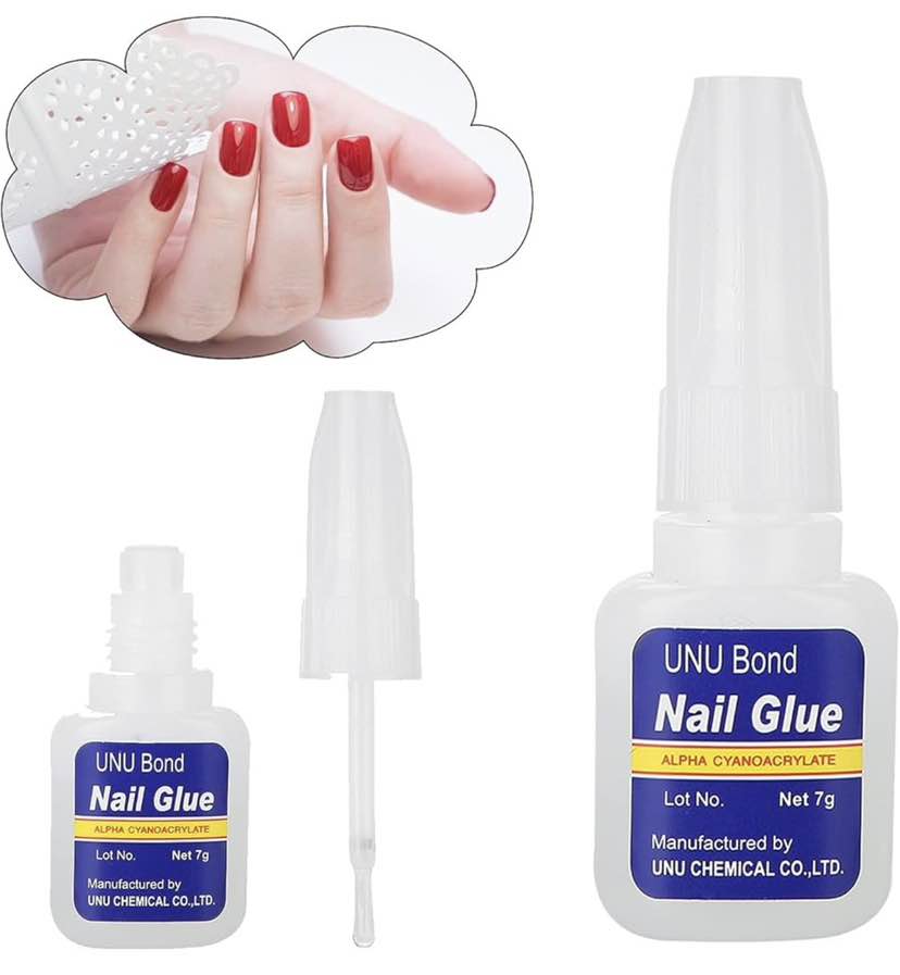 10g Strong Hold Nails Glue Bottle with Brush Applicator