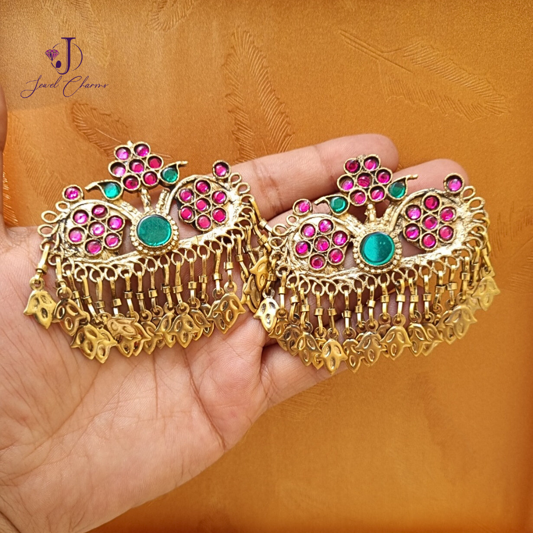 Afghan Tribal Gul Earrings