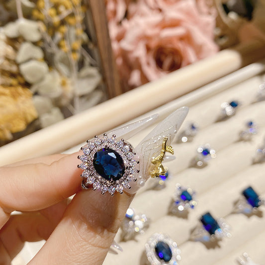 Blue Royale Ring Adjustable