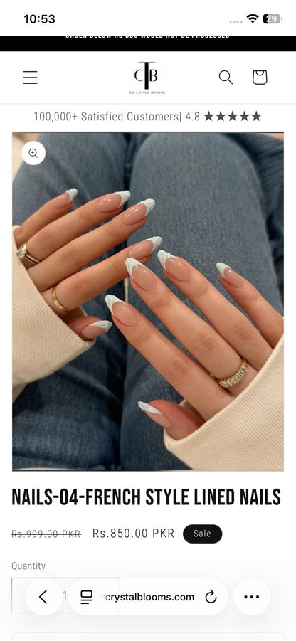 JC 1919 Nails Pack with free Nails Kit