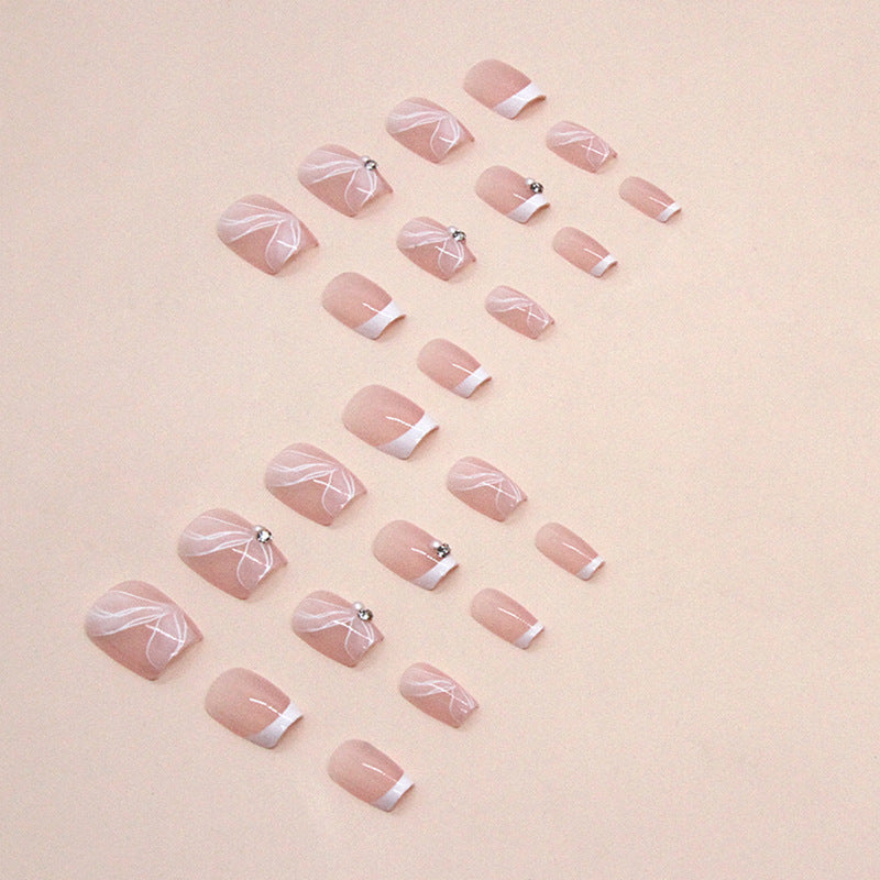 Jc96  24 Nails Pack with free Nails Kit