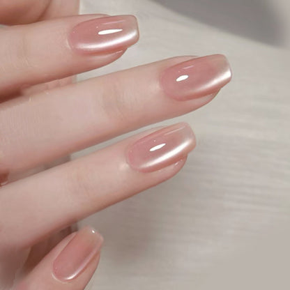 JC105 Cat-Eye Medium Length – 24 Nails Pack with Free Nail Kit