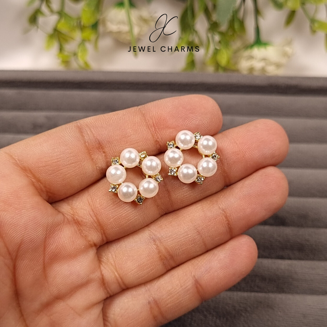 Trending pearl earrings