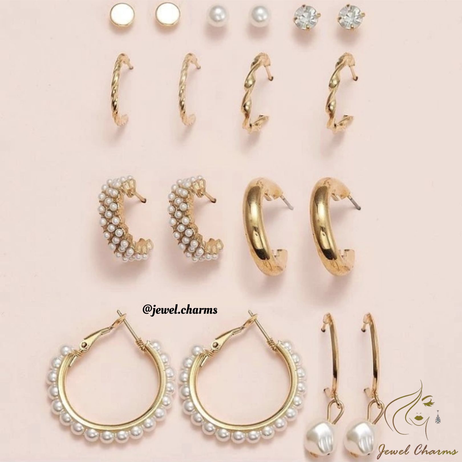 JC11 - Shein Pearly Pack - Jewel Charms