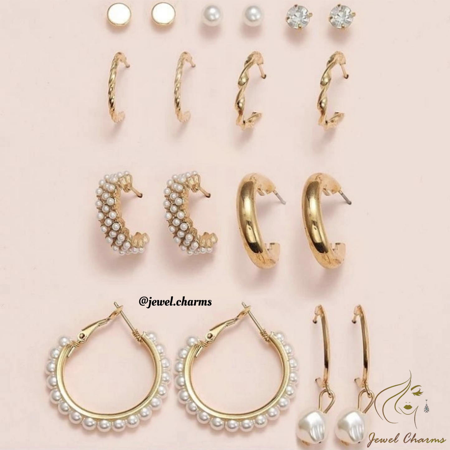 JC11 - Shein Pearly Pack - Jewel Charms