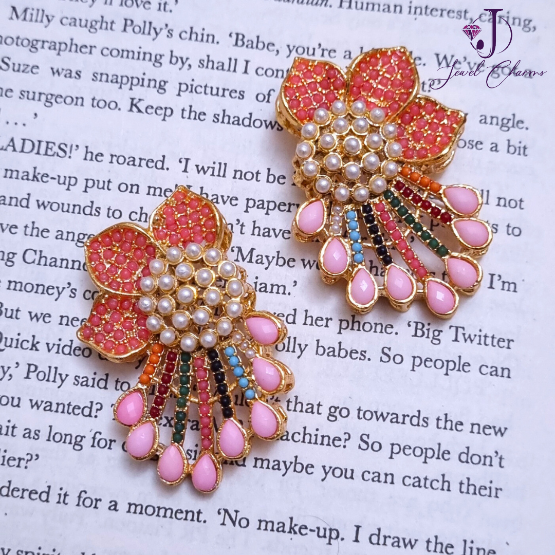 Turkish Aroma Studs Pink