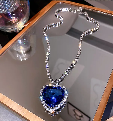 Titanic shop sapphire necklace