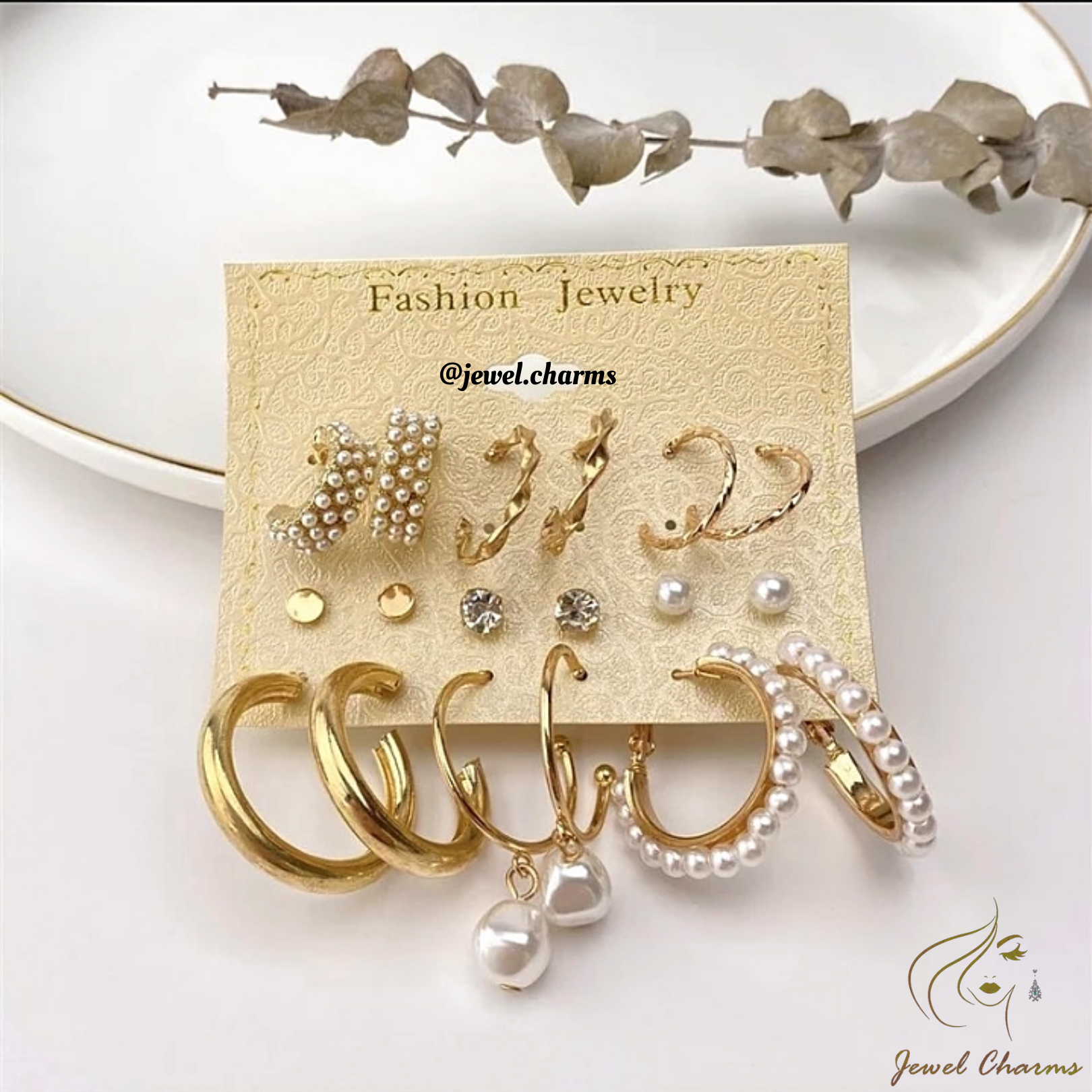 JC11 - Shein Pearly Pack - Jewel Charms