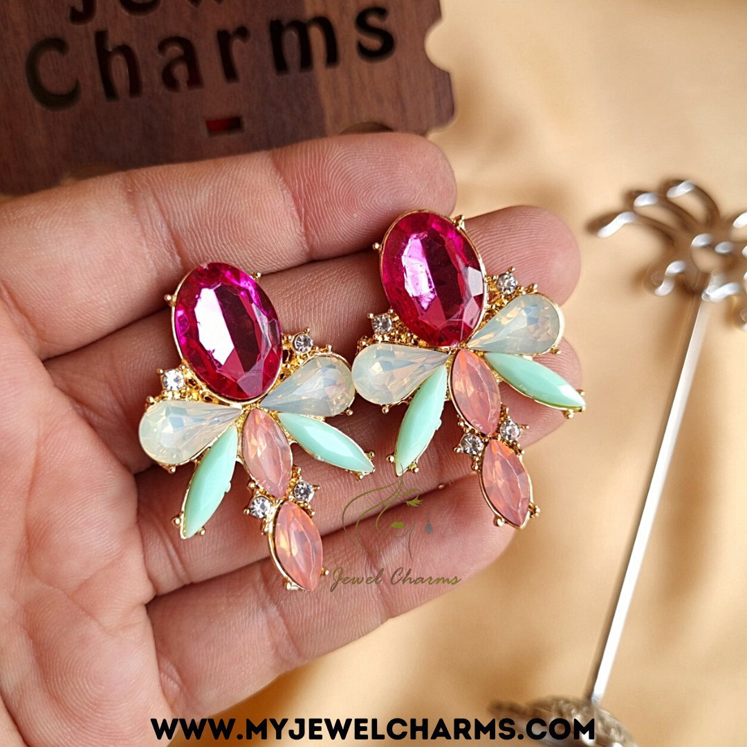 JC01 - DragonFly Earrings - Jewel Charms